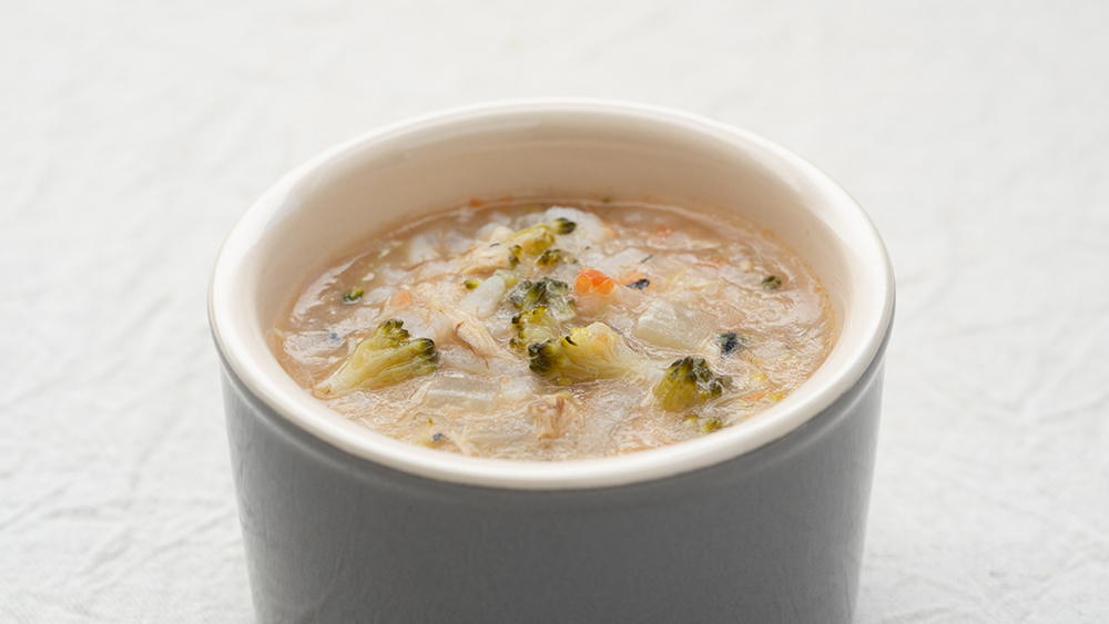 離乳食後期レシピ-サバの洋風満足スープ