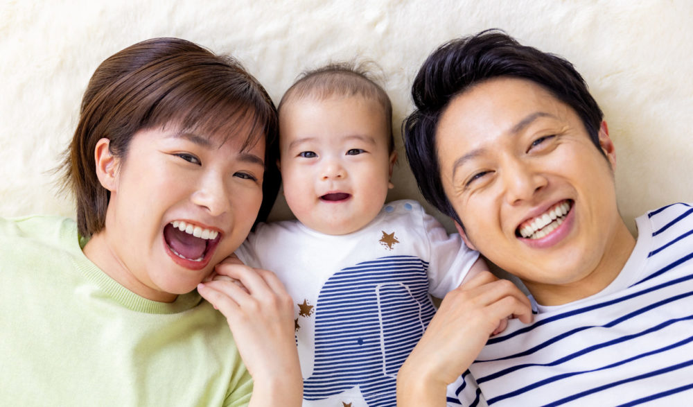 若夫婦と赤ちゃん