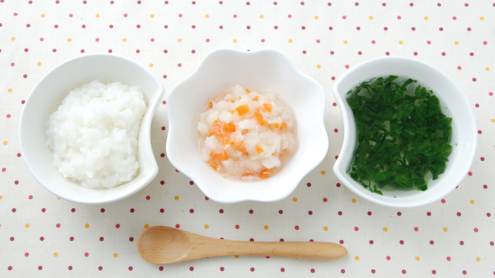 離乳食中期のメニュー写真